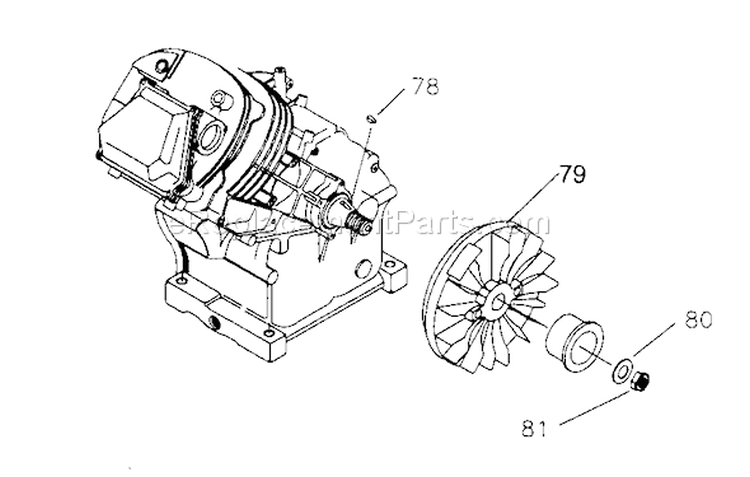 Page E Diagram and Parts List for 1020-0  Briggs and Stratton Generator